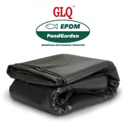 Пленка для пруда GLQ EPDM мембрана PondGarden ширина 9,15 х 30,5 м, толщина 1,04мм(279,08м2)